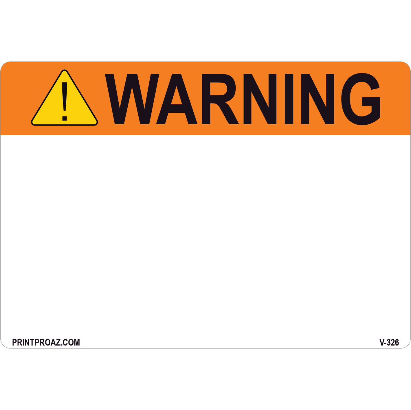 5x3.5 Solar Custom Label, Vinyl Decal, V-326