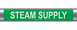 Steam Supply Self-Adhesive Pipe Marker PM-212
