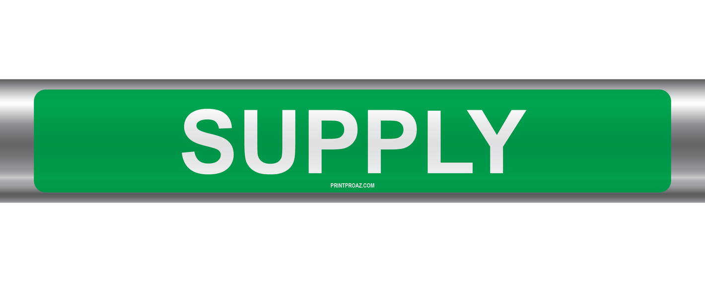 Supply Self-Adhesive Pipe Marker PM-218