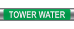 Tower Water Self-Adhesive Pipe Marker PM-221