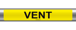Vent Self-Adhesive Pipe Marker PM-227