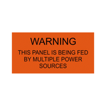 Warning This Panel Is Being Fed
