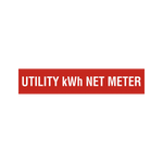 Utility kWh Net Meter PV-182
