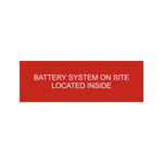 Battery System On Site PV-258