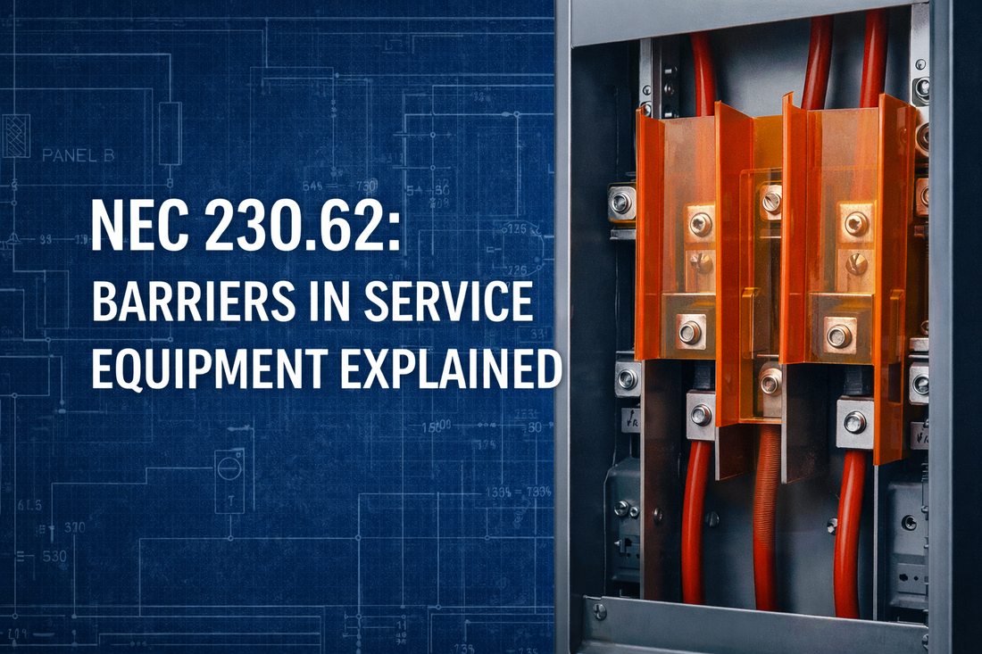 NEC 230.62: Barriers in Service Equipment Explained