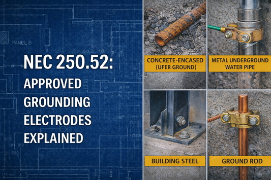 Approved Grounding Electrodes Explained: NEC 250.52
