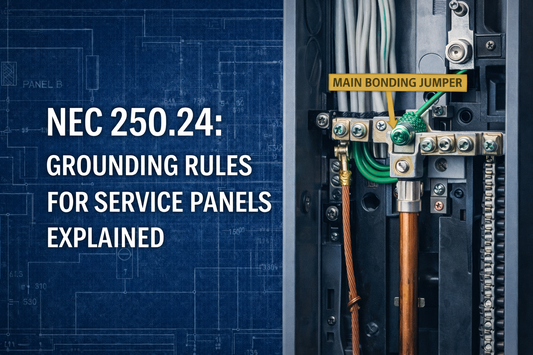 Grounding Rules NEC 250.24