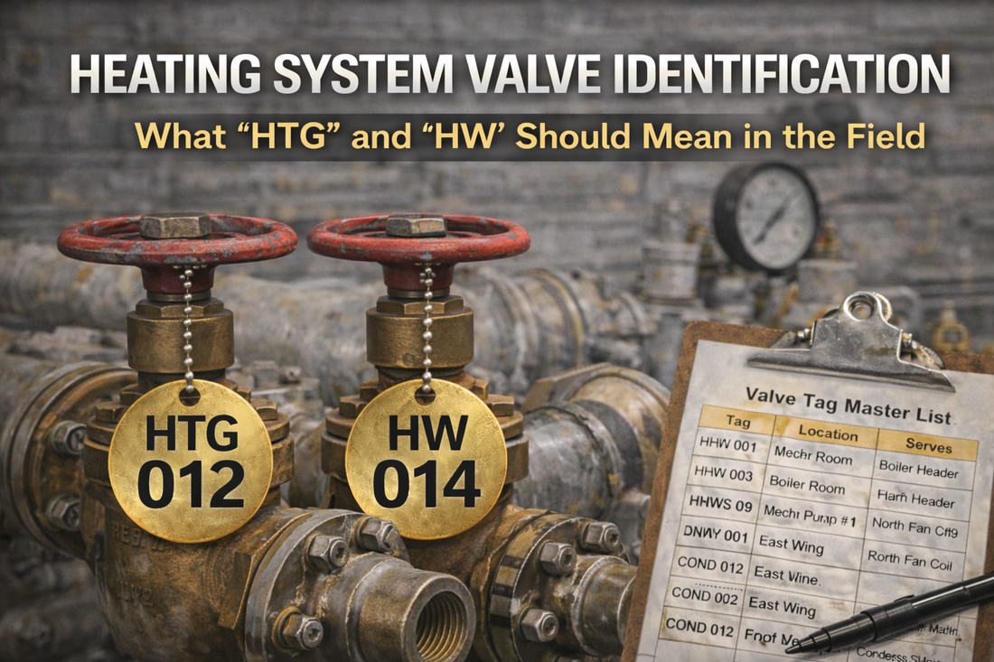Heating System Valve Identification: What “HTG” and “HW” Should Mean in the Field