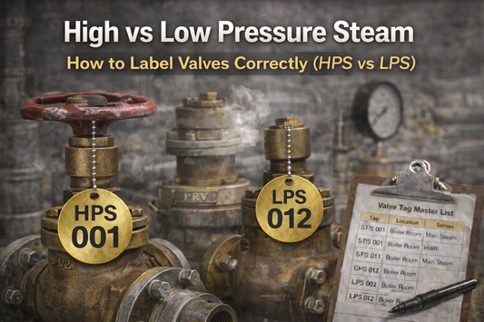 High vs Low Pressure Steam: How to Label Valves Correctly (HPS vs LPS)