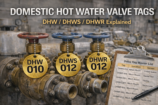 Domestic Hot Water Valve Tags (DHW/DHWS/DHWR) Explained