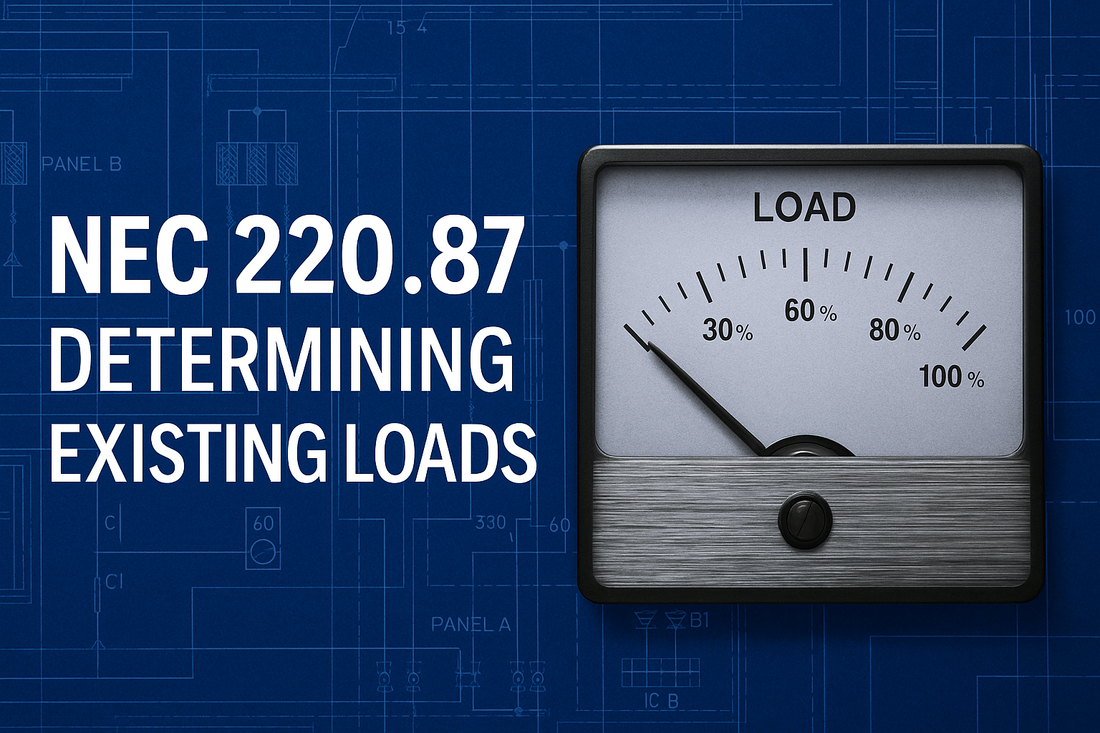 Continuous Load Example Nec NEC 220.87: Determining Existing Loads for Calculating Service and Fee