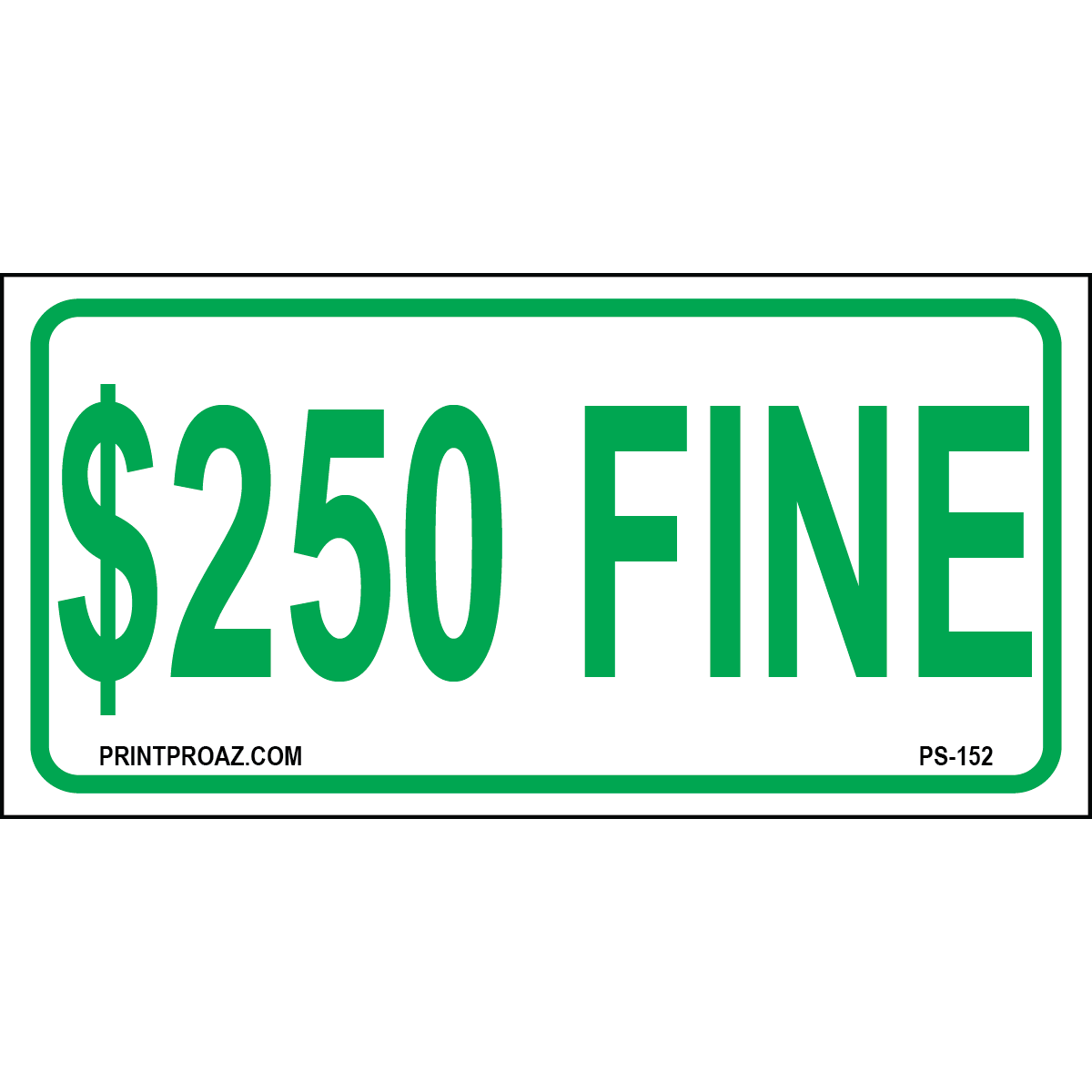 12x6 Illinois Accessible Parking Penalty sign printed on durable rust-resistant aluminum for outdoor ADA compliance and parking enforcement