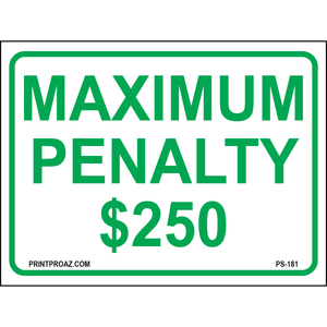 12x9 North Carolina Accessible Penalty sign with maximum penalty $250 wording printed on durable rust-resistant aluminum for outdoor ADA compliance