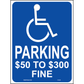 Missouri Accessible Parking Sign, Aluminum, PS-160