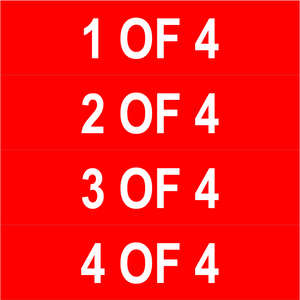 Bundle 1 of 4 - 4 of 4, Plastic Solar Labels