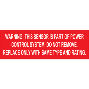3x1, Solar Warning Placard, Plastic Solar Labels, PV-439