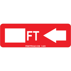 3x1 Solar Write-in Label, Vinyl Decal, V-403