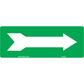 PM-240 Green/White Arrow Label