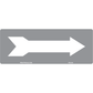 PM-245 Grey/White Arrow Label