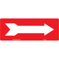 PM-236 Red/White Arrow Label