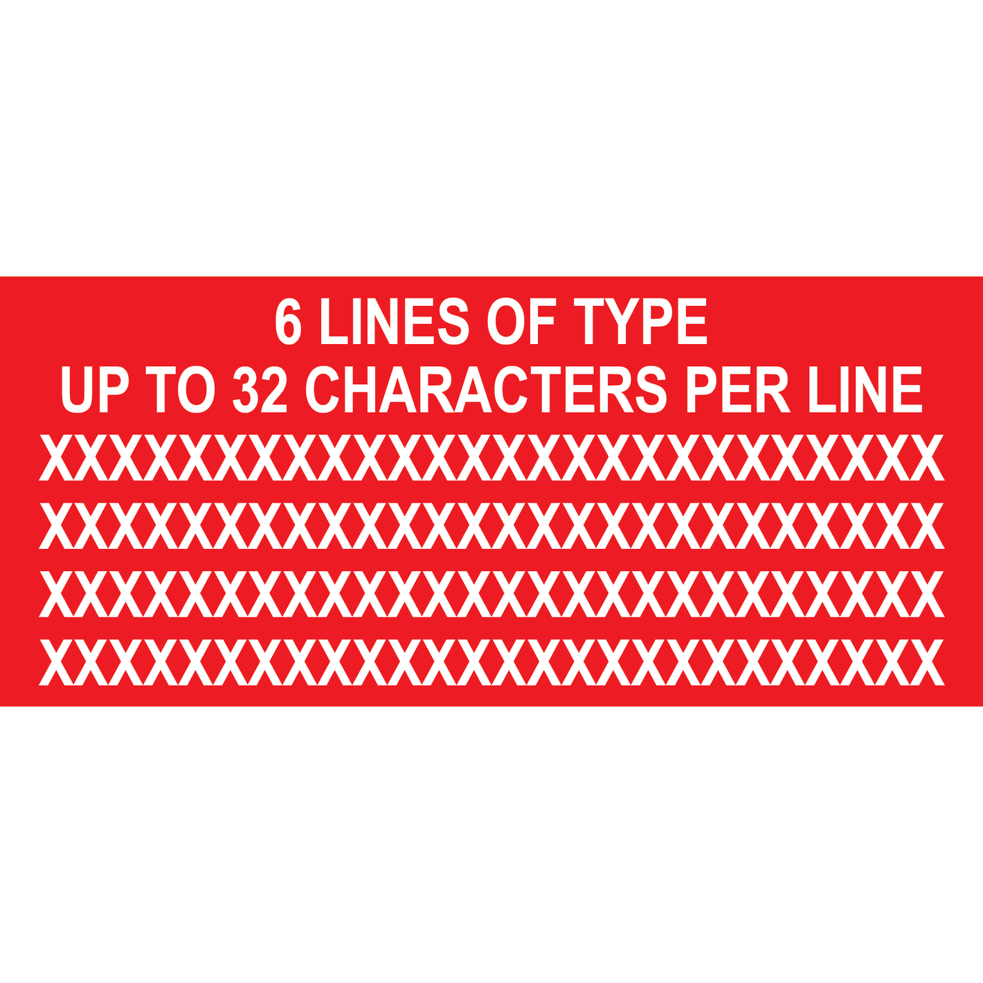 6x2.625, Solar Custom Placard, Plastic Solar Labels, PV-418