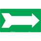 PM-240 Green/White Arrow Label