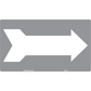 PM-245 Grey/White Arrow Label