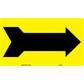 PM-238 Yellow/White Arrow Label