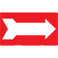 PM-236 Red/White Arrow Label
