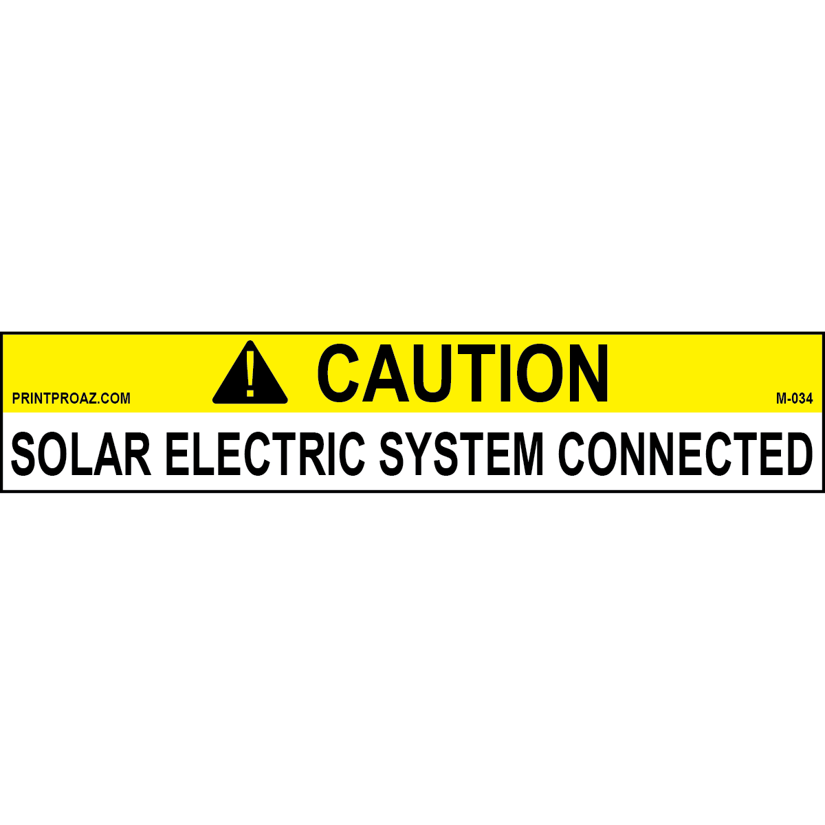 1.125X5.75 Aluminum Solar Electric System Connected M-034