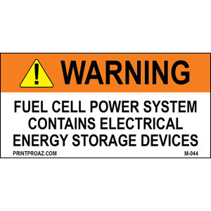 2X4 Aluminum Solar Warning Sign M-044