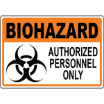Biohazard Authorized Personnel Only, Biohazard Symbol