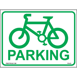 California Bicycle Parking Sign, Aluminum, PS-423