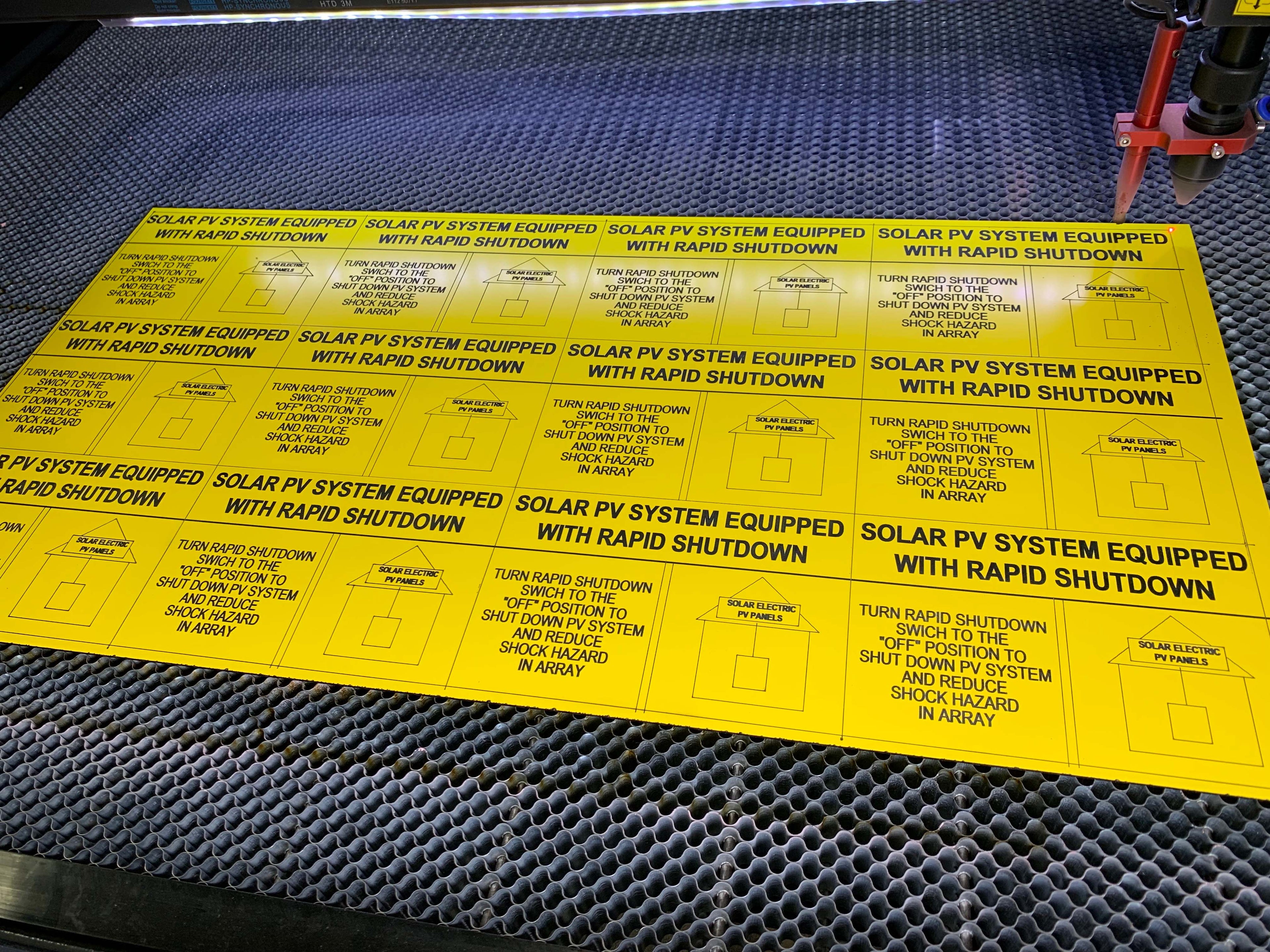 Solar Electric Tags and Photovoltaic Labels – Print Pro AZ