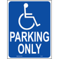 California Accessible Parking Sign, Aluminum, PS-143