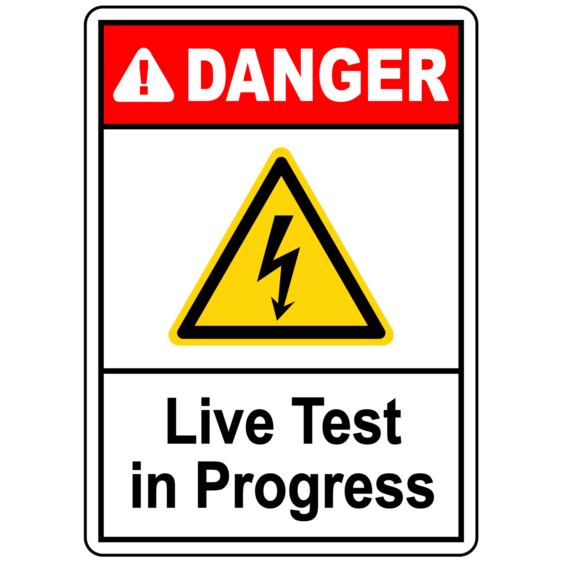 Danger Live Test In Progress