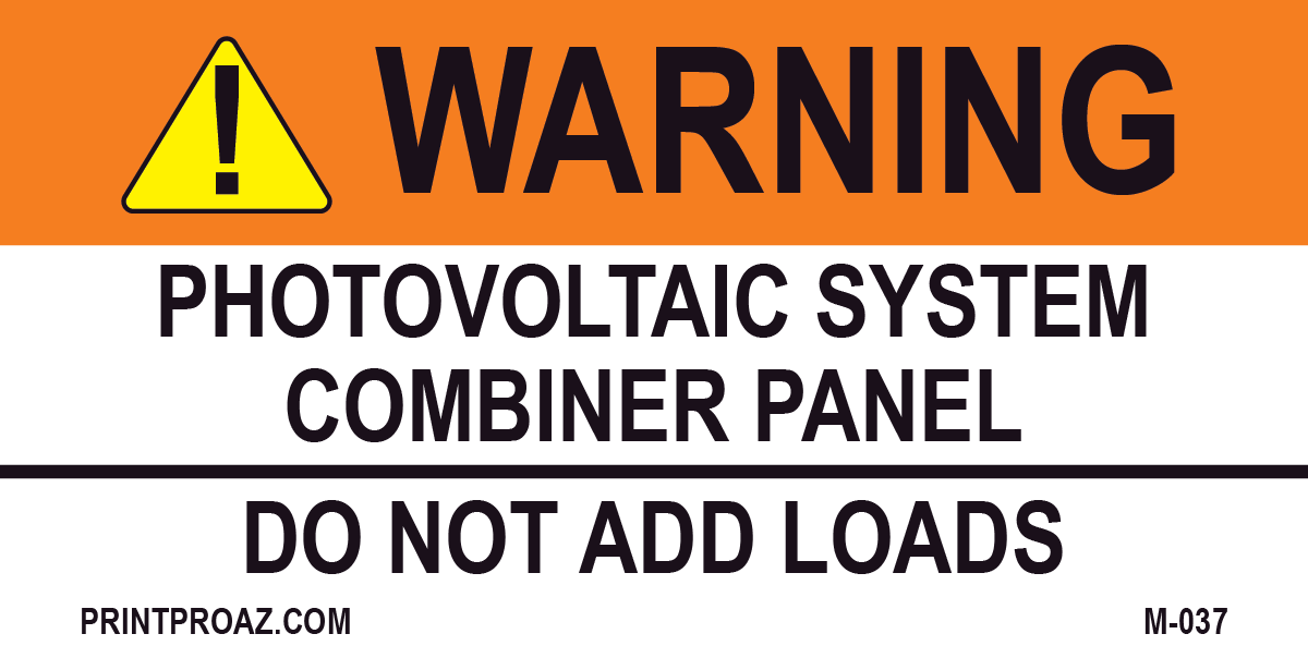 2X4 Aluminum Photovoltaic System Combiner Panel M-037