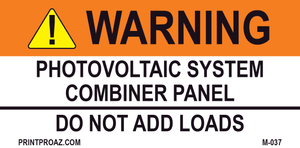 2X4 Aluminum Photovoltaic System Combiner Panel M-037