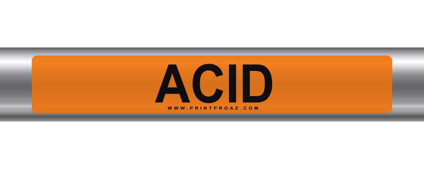 Acid Self-Adhesive Pipe Marker PM-003