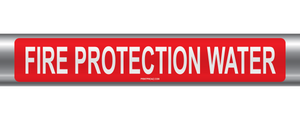 Fire Protection Water Self-Adhesive Pipe Marker PM-071