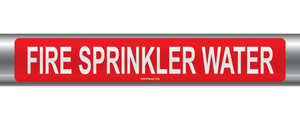 Fire Sprinkler Water Self-Adhesive Pipe Marker PM-072