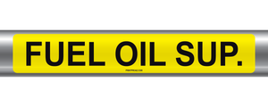 Fuel Oil Sup. Self-Adhesive Pipe Marker PM-075