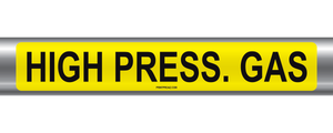 High Press. Gas Self-Adhesive Pipe Marker PM-107