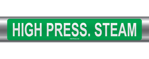 High Press. Steam Self-Adhesive Pipe Marker PM-109