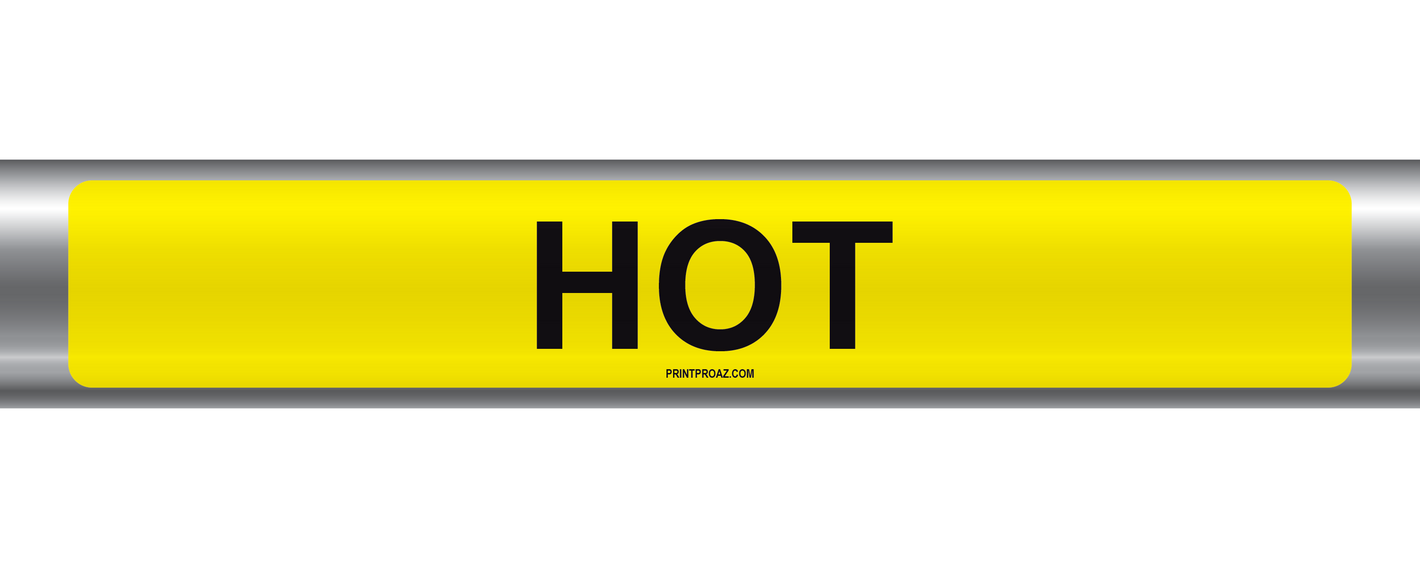 Hot Self-Adhesive Pipe Marker PM-110