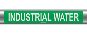 Industrial Water Self-Adhesive Pipe Marker PM-124