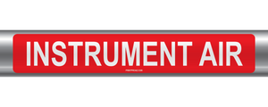 Instrument Air Self-Adhesive Pipe Marker PM-126