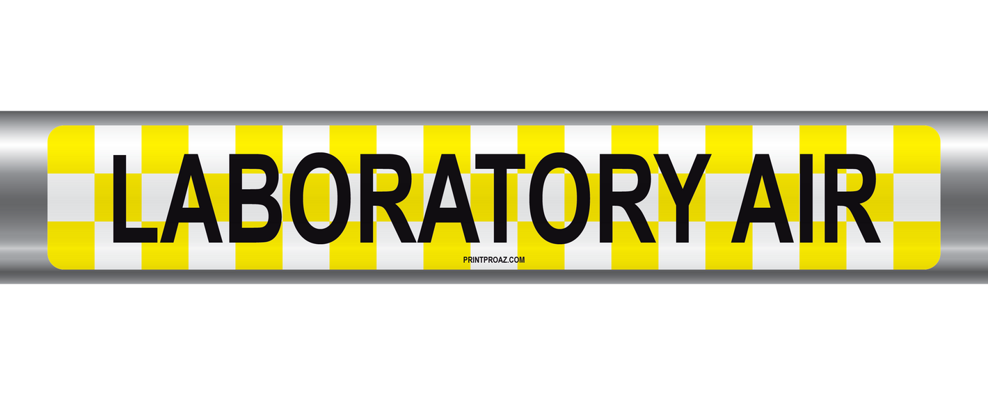 Laboratory Air Self-Adhesive Pipe Marker PM-131