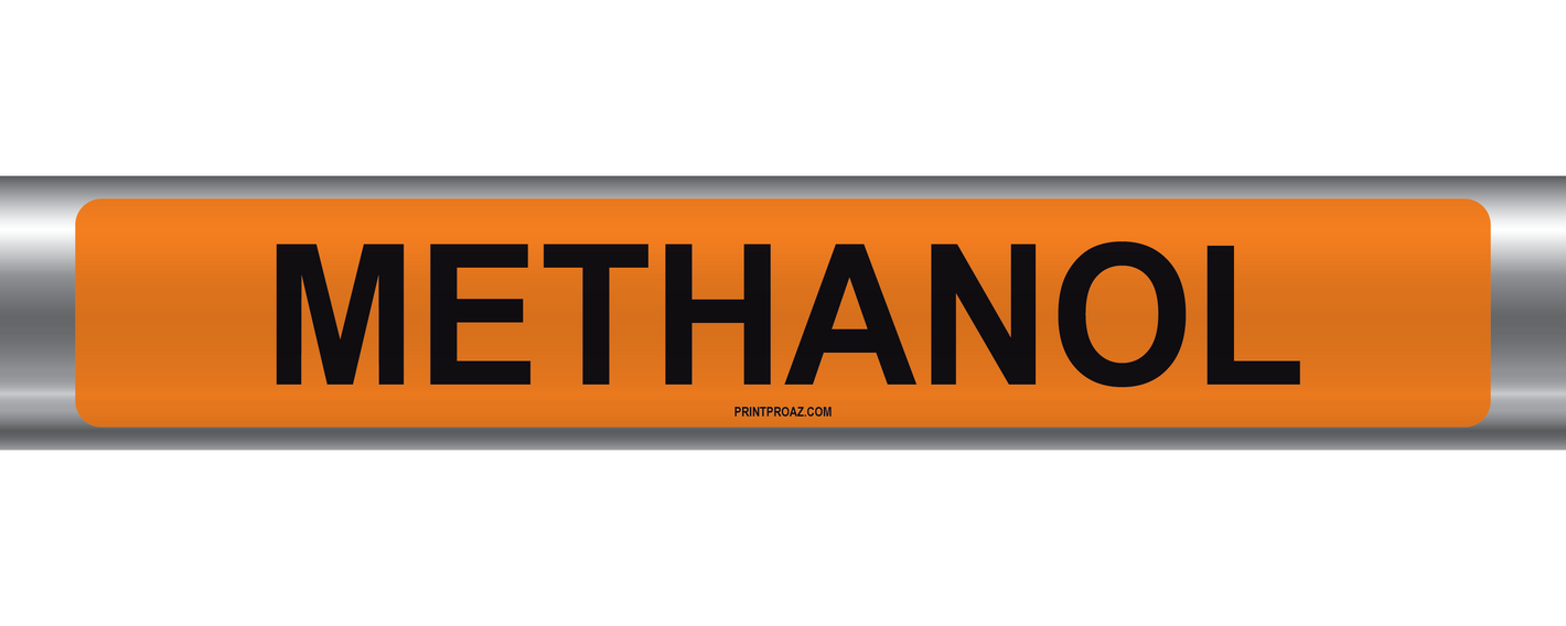 Methanol Self-Adhesive Pipe Marker PM-149
