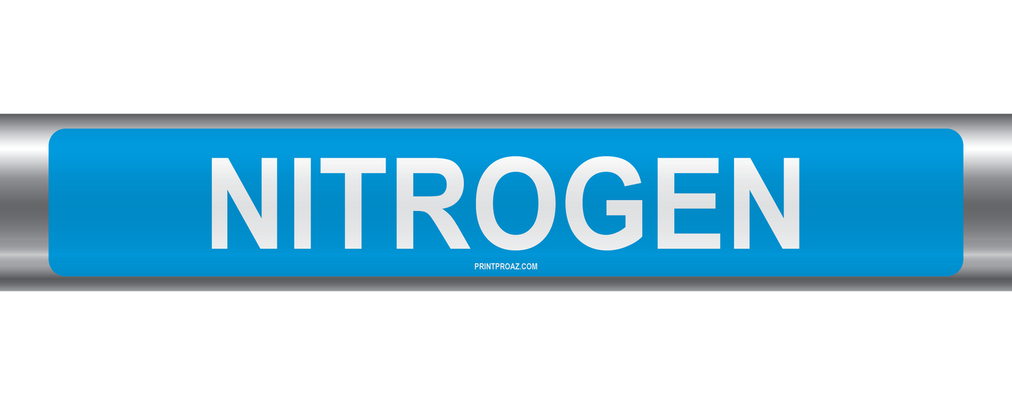 Nitrogen Self-Adhesive Pipe Marker PM-153